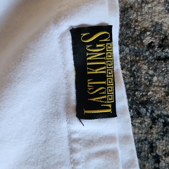 Last Kings Wisdom is Gold White T-shirt Sz XXL - Picture 3 of 5